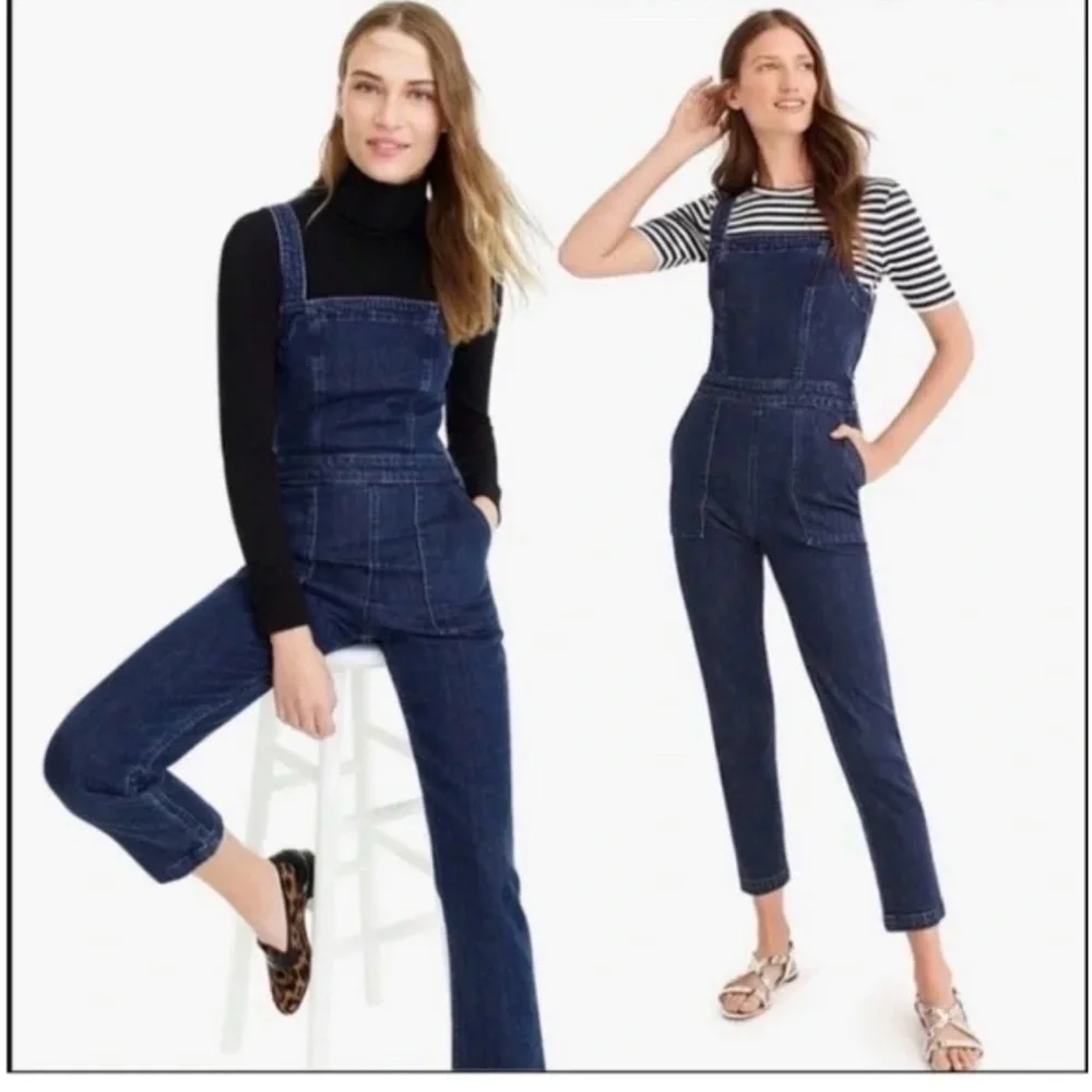 J Crew Denim Jumper Overalls